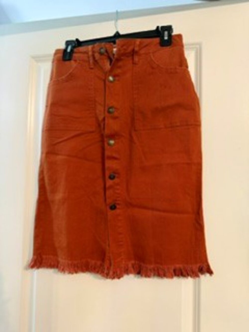 NWT - Luvamia Women's Casual Mid-Rise Button-Down
